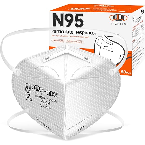 BYD CARE N95 Particulate Respirator, Box of 20 pcs : Amazon.sg